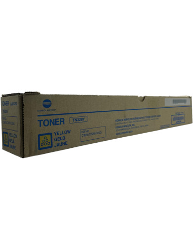 Toner KONICA original AAV8250 Jaune TN328Y - 28000 pages 