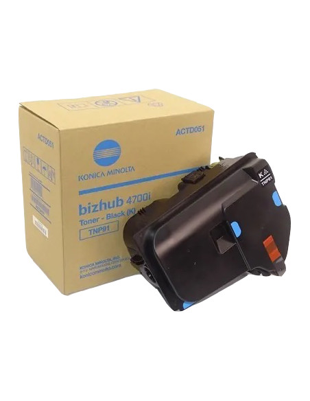 Toner KONICA original ACTD051 TNP- 91 Noir - 20000 pages 