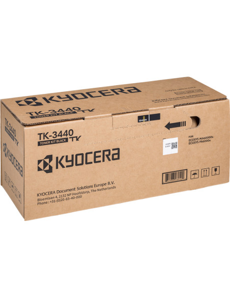 Toner KYOCERA original TK-3440 Noir - 40000 pages 1T0C0T0NL0 