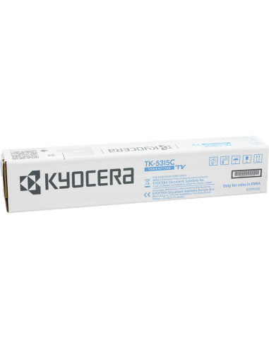 Toner KYOCERA original TK-5315C Cyan - 18000 pages - 1T02WHCNL0 