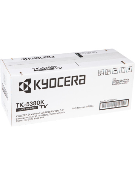 Toner Kyocera original TK-5380K Noir - 13000 pages pour impression pro 