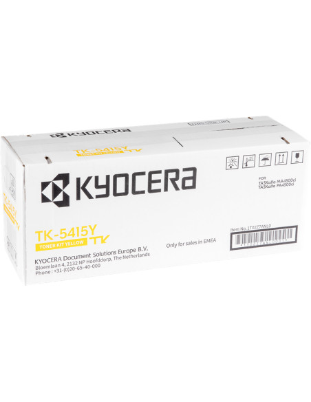 Toner original KYOCERA Jaune TK-5415Y - 13000 Pages - 1T02Z7ANL0 