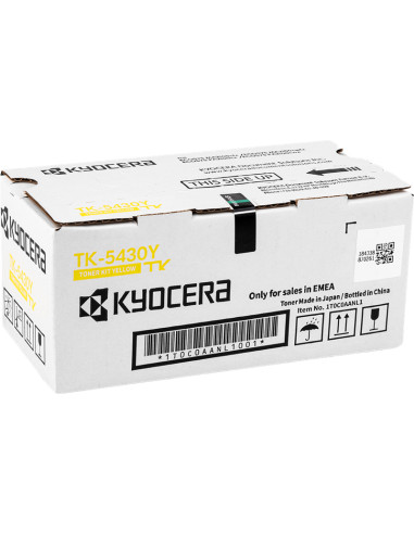 Toner original Kyocera jaune TK-5430Y pour 1250 pages 