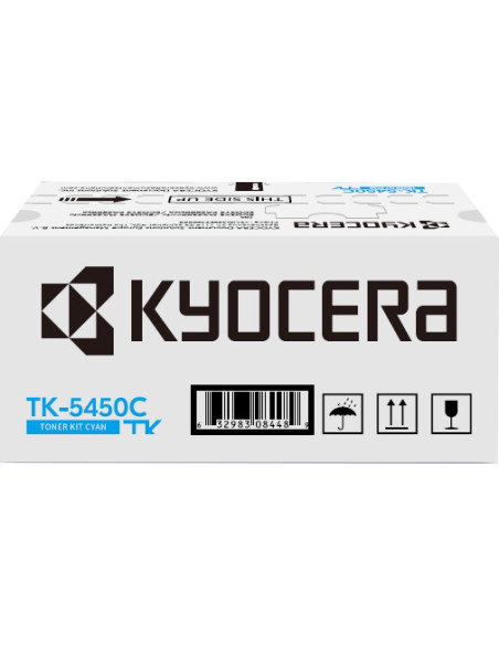 Toner KYOCERA original TK-5450C Cyan pour 3200 pages 