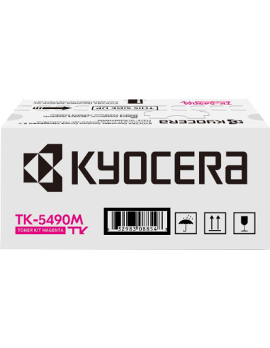 Toner KYOCERA original TK-5490M Magenta - 2400 pages 1T0C22BNL1 