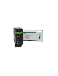 Toner LEXMARK original 75M2HC0 Cyan CS531/CX532 jusqu'à 8800 pages 