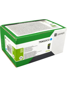 Toner LEXMARK original 75M2XC0 Cyan CS632/CX635 - 11700 Pages 