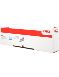 Toner OKI original Cyan 45862816 MC873 - 10000 pages imprimées 
