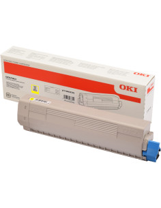 Toner OKI original Jaune 46443101 C833/C843 - 10000 Pages Quality 