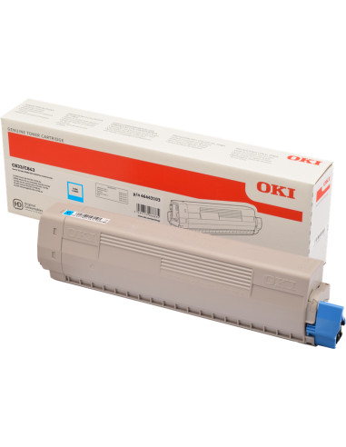 Toner OKI original 46443103 Cyan C833/C843 - 10000 pages 