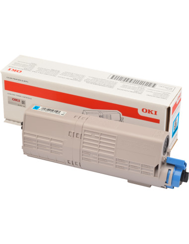 Toner OKI original 46490403 Cyan pour C532/C542 - 1500 Pages 