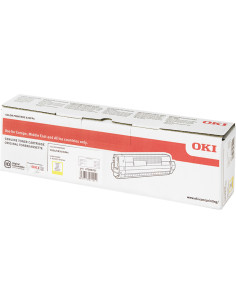 original OKI Toner Jaune 47095701 pour C824/C834/C844 - 5000 pages 
