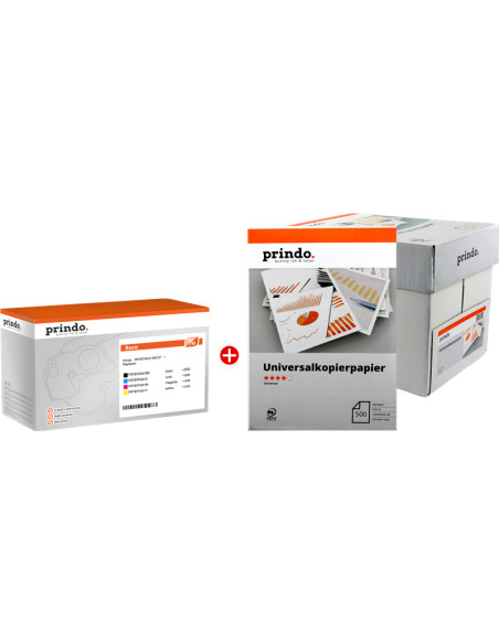 Toner BROTHER Compatible TN241 MCVP 2500 Pages Noir et Couleurs Prindo 
