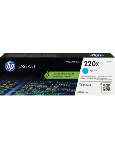 Toner HP Compatible W2201X 5500 Cyan - Prindo Classic XL 