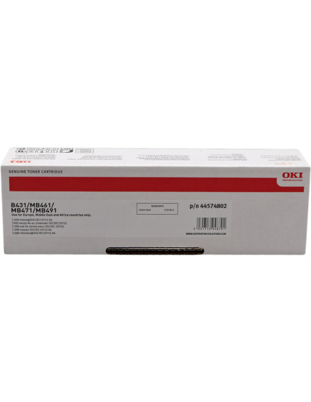 Toner OKI 44574802 Compatible Noir Prindo Classic 7000 pages 