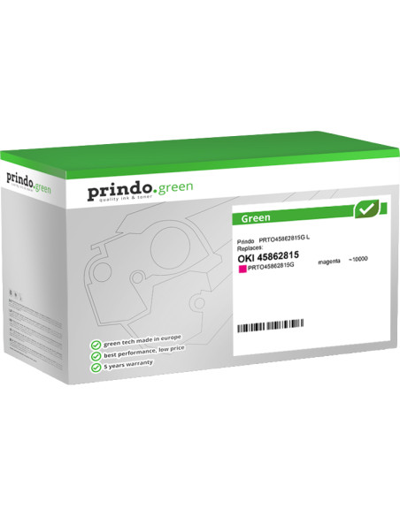 Toner OKI Compatible Magenta 10000 pages - Prindo Green L 