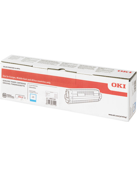 Toner OKI Compatible 46861307 Cyan 10000 pages Prindo Classic 