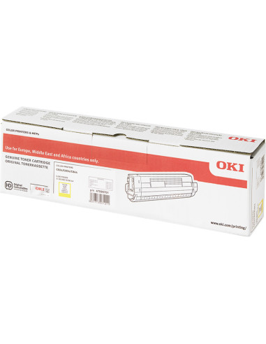 Toner OKI Compatible 47095701 Jaune 5000 pages Prindo Classic 
