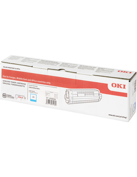 Toner OKI Compatible 47095703 Cyan 5000 pages - Prindo Classic 