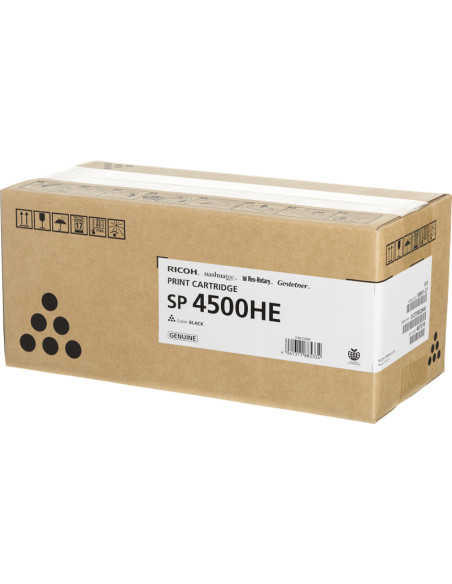 Toner RICOH original 407318 Noir SP 4500HE - 12000 Pages 