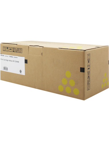 Toner RICOH original Jaune 407635/406482 SP C310Y 6000 pages Haute capacité 
