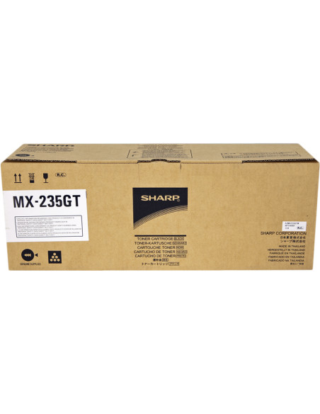 Toner SHARP original MX- 235GT Noir - 16000 pages disponible 