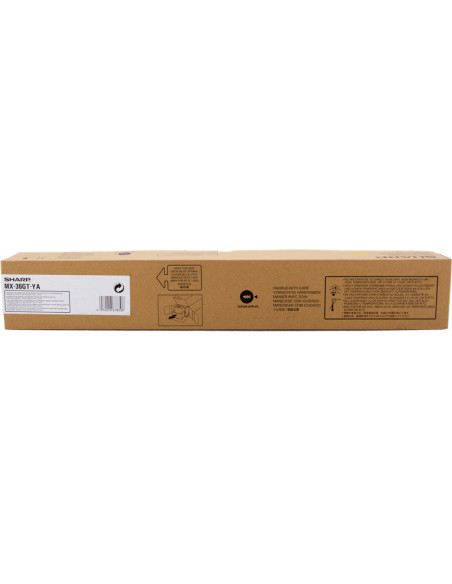 Toner SHARP original Jaune MX- 36GTYA - 15000 pages pour impression pro 