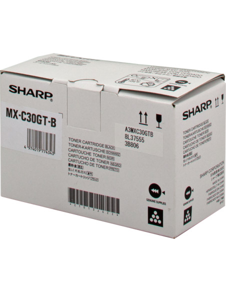 Toner SHARP original Noir MX- C30GTB - 6000  - Performances Optimales 