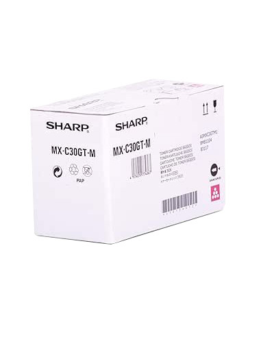 Toner SHARP original Magenta MX- C30GTM - 6000 pages en stock 