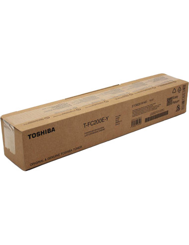 Toner original TOSHIBA Jaune T- FC200E- Y pour 33600 pages 
