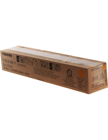 Toner TOSHIBA original Jaune T- FC210EY 33600 Pages 6AJ00000168 