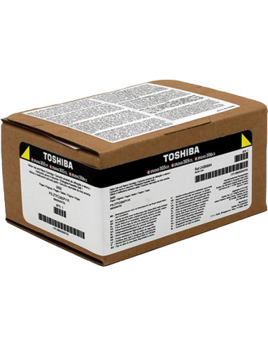Toner original TOSHIBA T- FC305PY- R Jaune - 3000 pages Retour cassette 