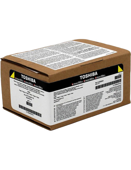 Toner original TOSHIBA T- FC305PY- R Jaune - 3000 pages Retour cassette 