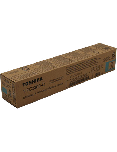 Toner TOSHIBA original T- FC330EC Cyan jusqu'à 18100 pages 