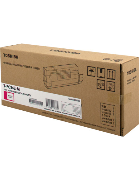 Toner TOSHIBA original Magenta T- FC34EM 11500 pages 6A000001533 
