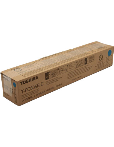 Toner TOSHIBA original T- FC505EC Cyan - 33600  6AJ00000135 