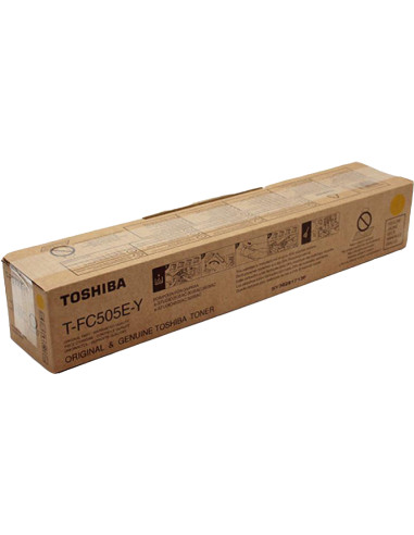 Toner original TOSHIBA T- FC505EY Jaune 33600 pages - 6AJ00000147 