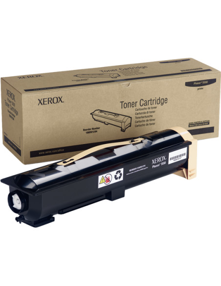 Toner XEROX original 106R01294 Noir pour Phaser 5550 - 35000 Pages 