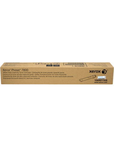 Toner XEROX original 106R01568 Jaune Phaser 7800 Haute Capacité 17200  
