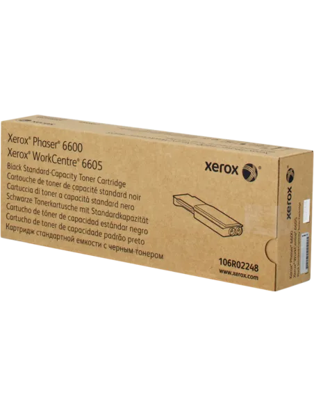 Toner XEROX original 106R02248 Noir pour Phaser 6600 - 3000 pages 