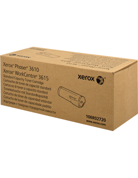 Toner XEROX original 106R02720 Noir Phaser 3610 - 5900 Pages Standard 