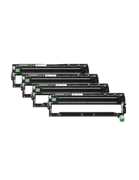 Brother DR-248CL Tambour d'image Noir, Cyan, Magenta, Jaune - 30 000 pages 