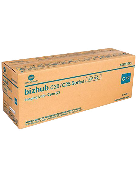 Tambour d'image Cyan Konica Minolta IUP14C A0WG0KJ jusqu'à 20000 pages 