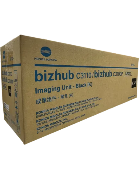 Tambour d'image Noir Konica Minolta A73303H IUP-23K jusqu'à 25000 pages 
