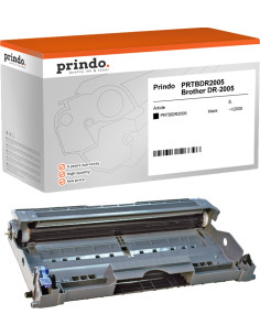 Prindo Tambour d'image Noir DR2005 pour Brother DR-2005 12000 pages 