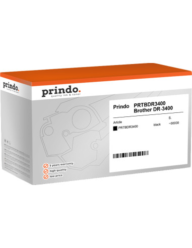 Tambour d'image Noir DR3400 Classic Compatible Brother DR-3400 