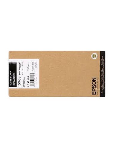 C13T596800 - Cartouche d'encre originale Epson Noir Mat 350 ml