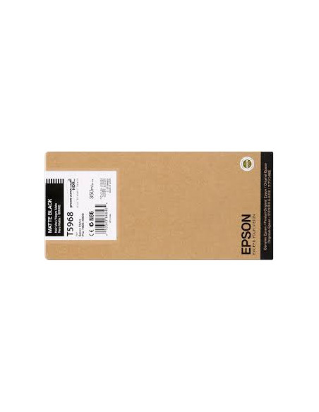 C13T596800 - Cartouche d'encre originale Epson Noir Mat 350 ml