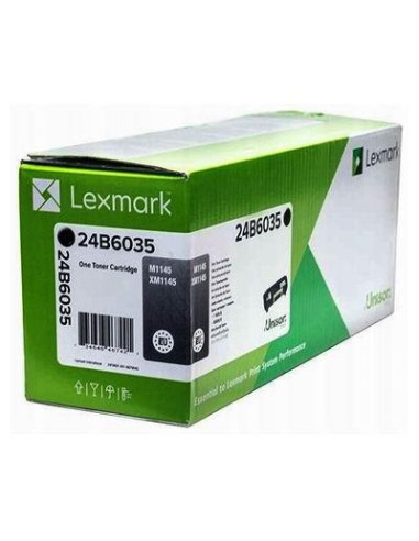 Toner Compatible Noir pour Lexmark XM1145 - 16 000 pages référence 24B6035